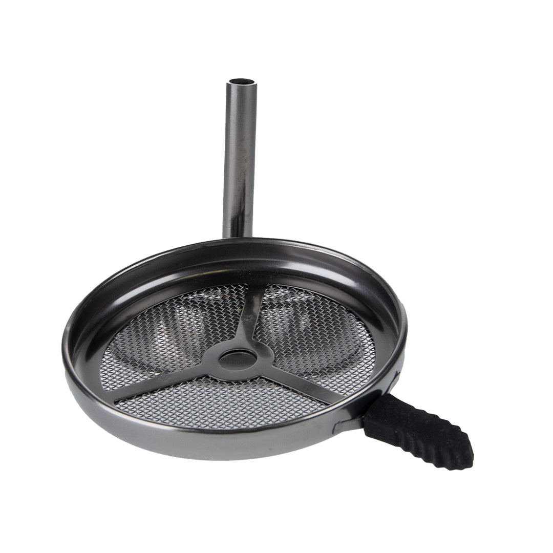 Jookah Kaminaufsatz - Edelstahl Black Shiny