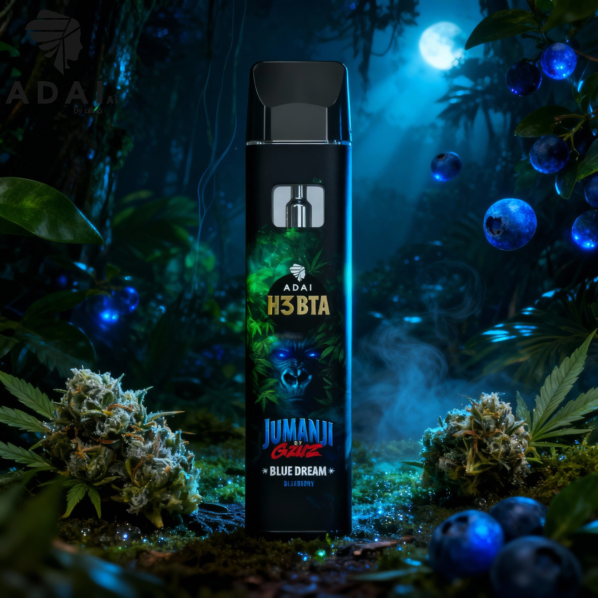 Jumanji H3BTA Vape - Blue Dream 1ml
