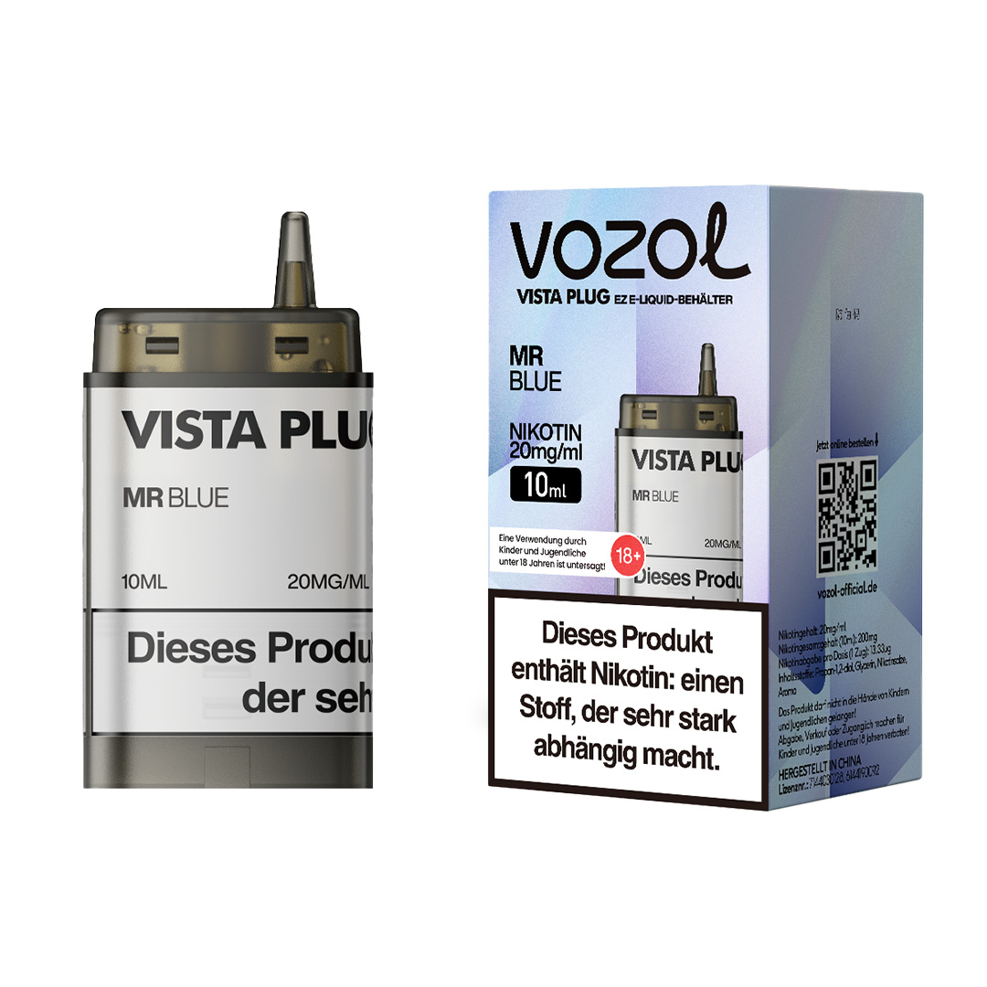 Vozol - Vista Plug EZ Pod - Mr Blue 10ml