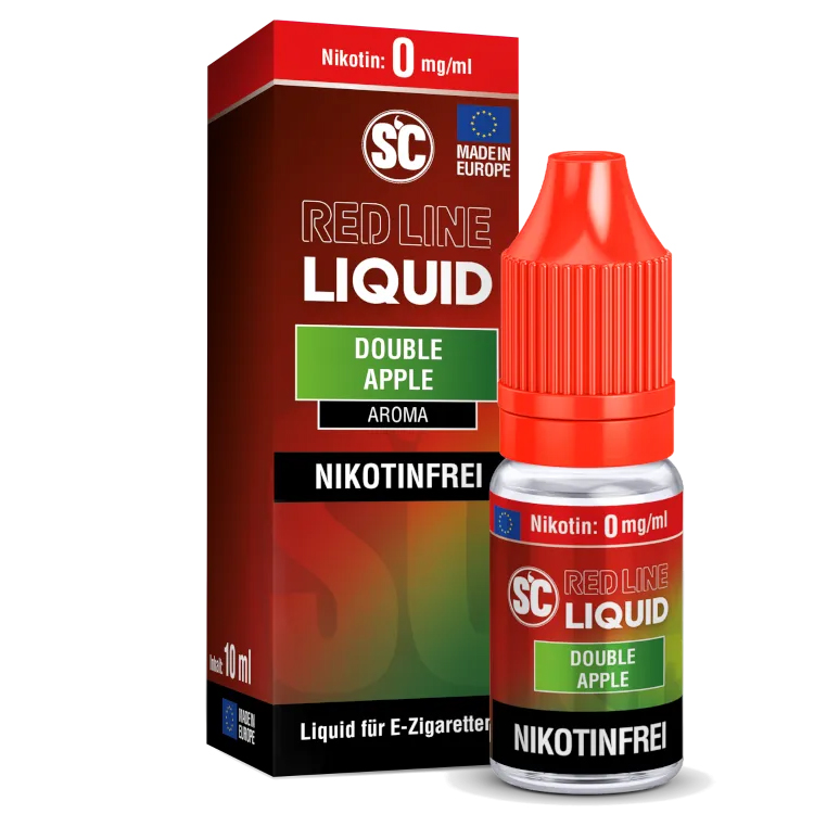 SC Red Line Liquid Double Apple 10ml 0mg SC Red Line Liquid Double Apple 10ml 0mg