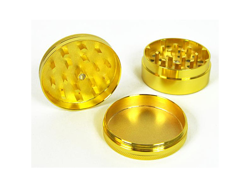 SweedZ Grinder Goldbar 3-Teilig Einzelteile SweedZ Grinder Goldbar 3-Teilig Einzelteile