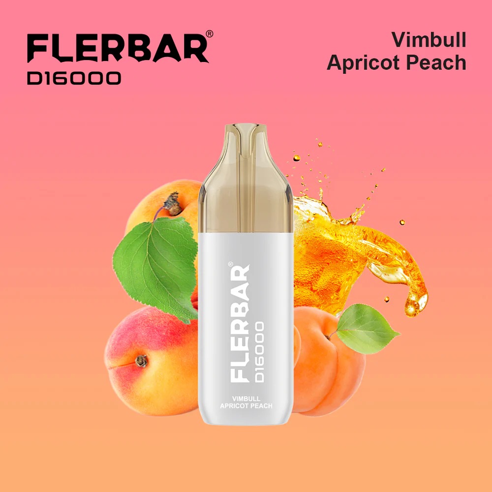 Flerbar D16000 Energy Apricot Peach Flerbar D16000 Vimbull Apricot Peach