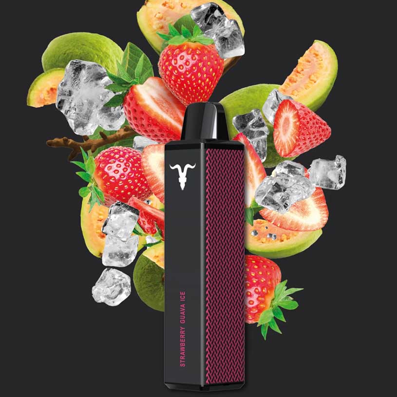 Ignite V600 - Vape Einweg E-Zigarette  - Strawberry Guava Ice 2% Nikotin