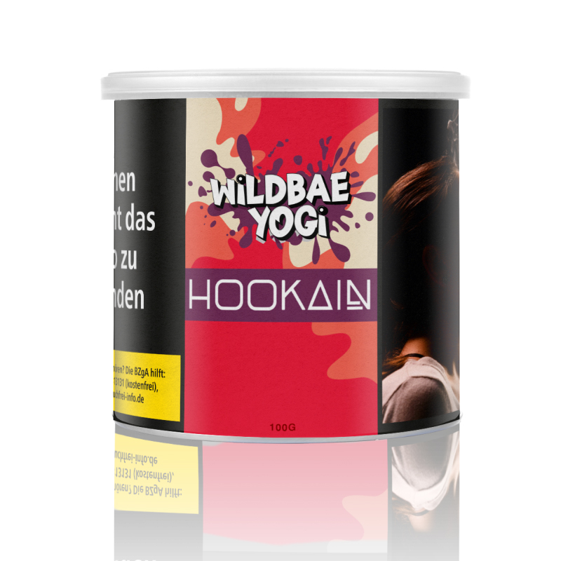 Hookain Virginia Shisha Tabak Wildbae Yogi 100g Hookain Virginia Shisha Tabak Wildbae Yogi 100g
