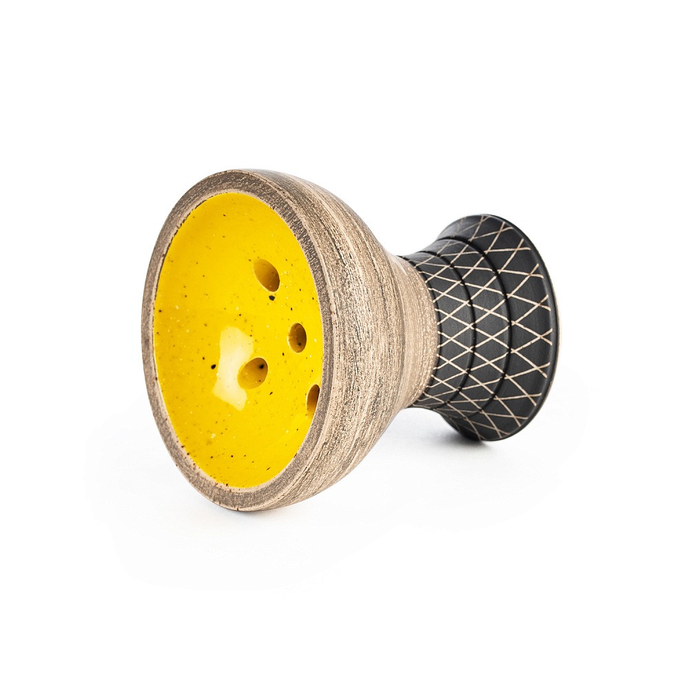 Alpha Hookah Alpha Bowl Turk Design Mustard