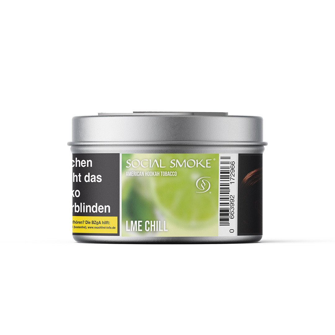 Social Smoke Lme Chill Virginia Shisha Tabak 200g Social Smoke Lme Chill Virginia Shisha Tabak 200g