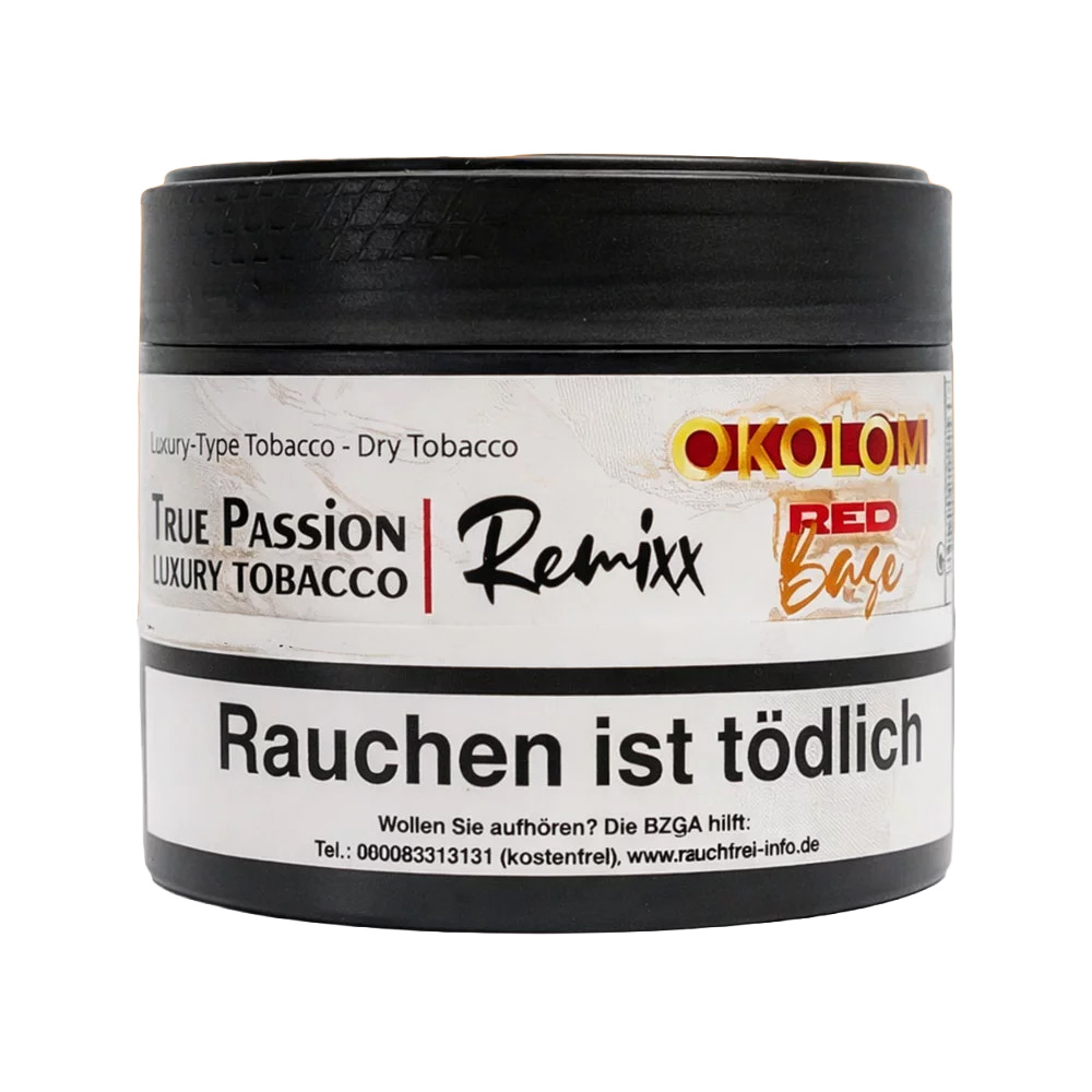 True Passion Remixx Pfeifentabak Okolom Red 65g True Passion Remixx Pfeifentabak Okolom Red 65g