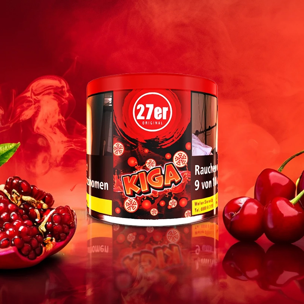 27er Shisha Tabak Kiga 200g 27er Shisha Tabak Kiga 200g