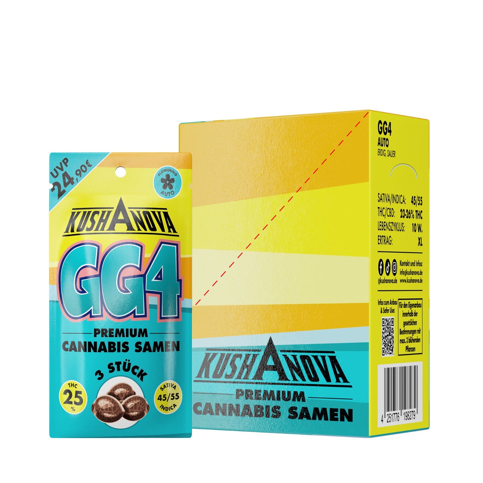 Kushanova Cannabissamen GG4