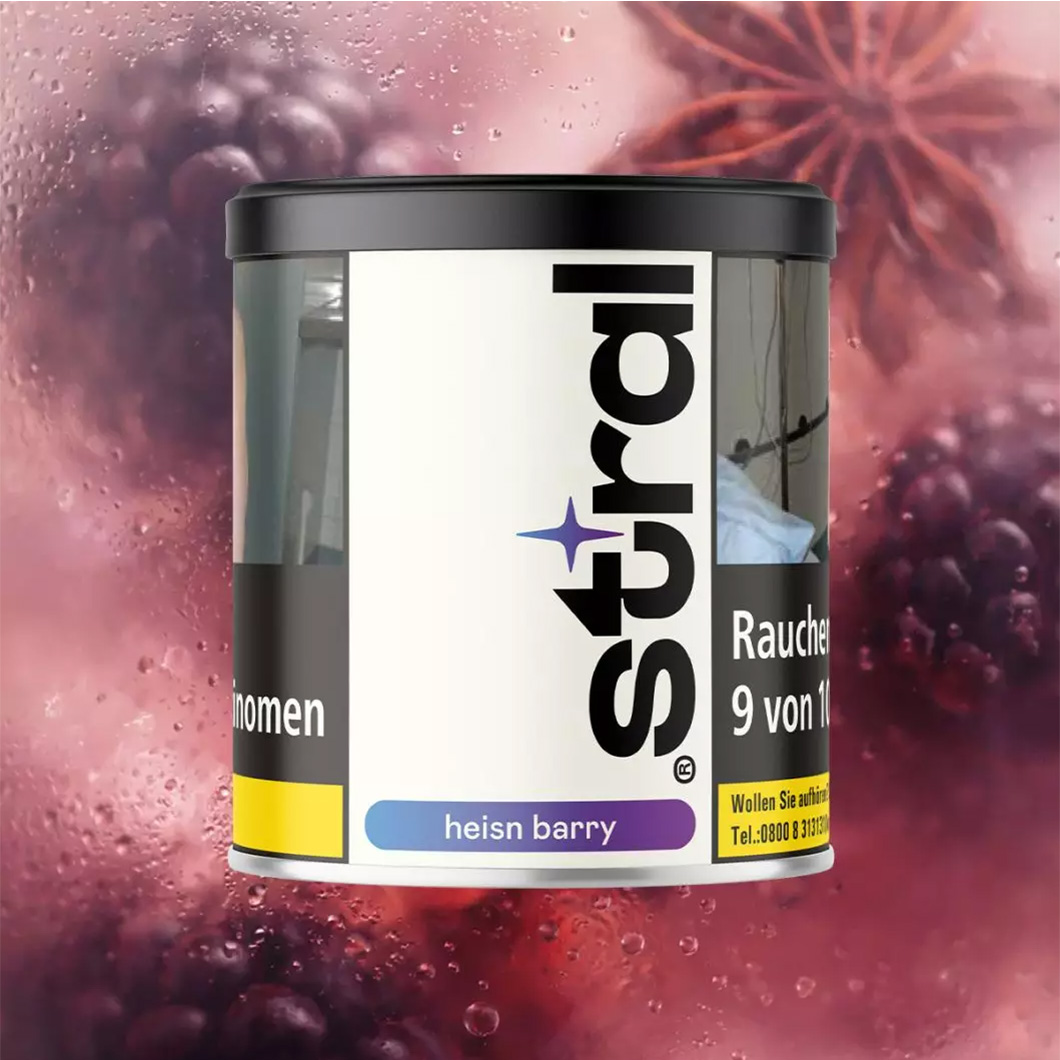 Stral Virginia Shisha Tabak Heisn Barry 200g Stral Virginia Shisha Tabak Heisen Berry 200g