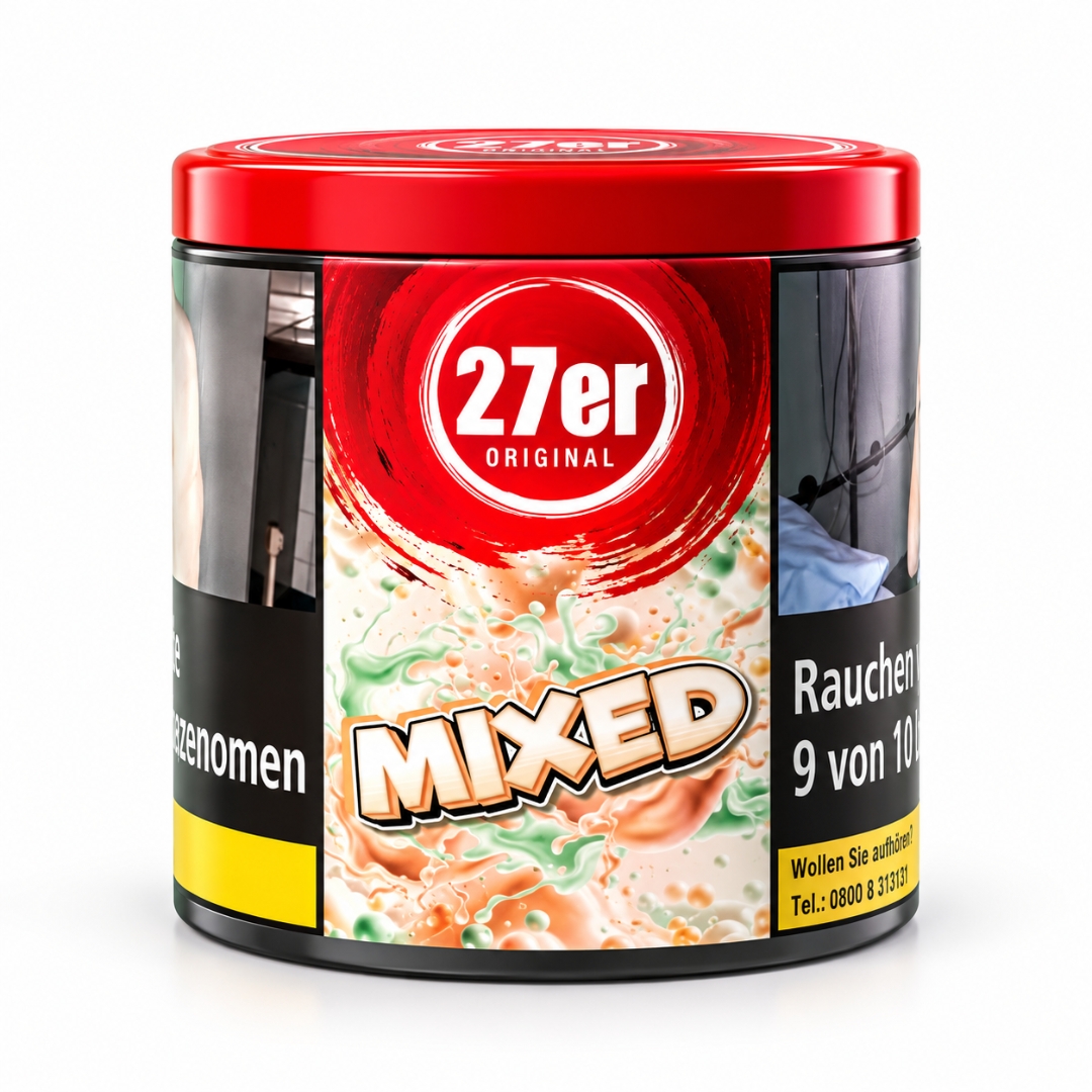 27er Virginia Shisha Tabak Mixed 200g 27er Virginia Shisha Tabak Mixed 200g