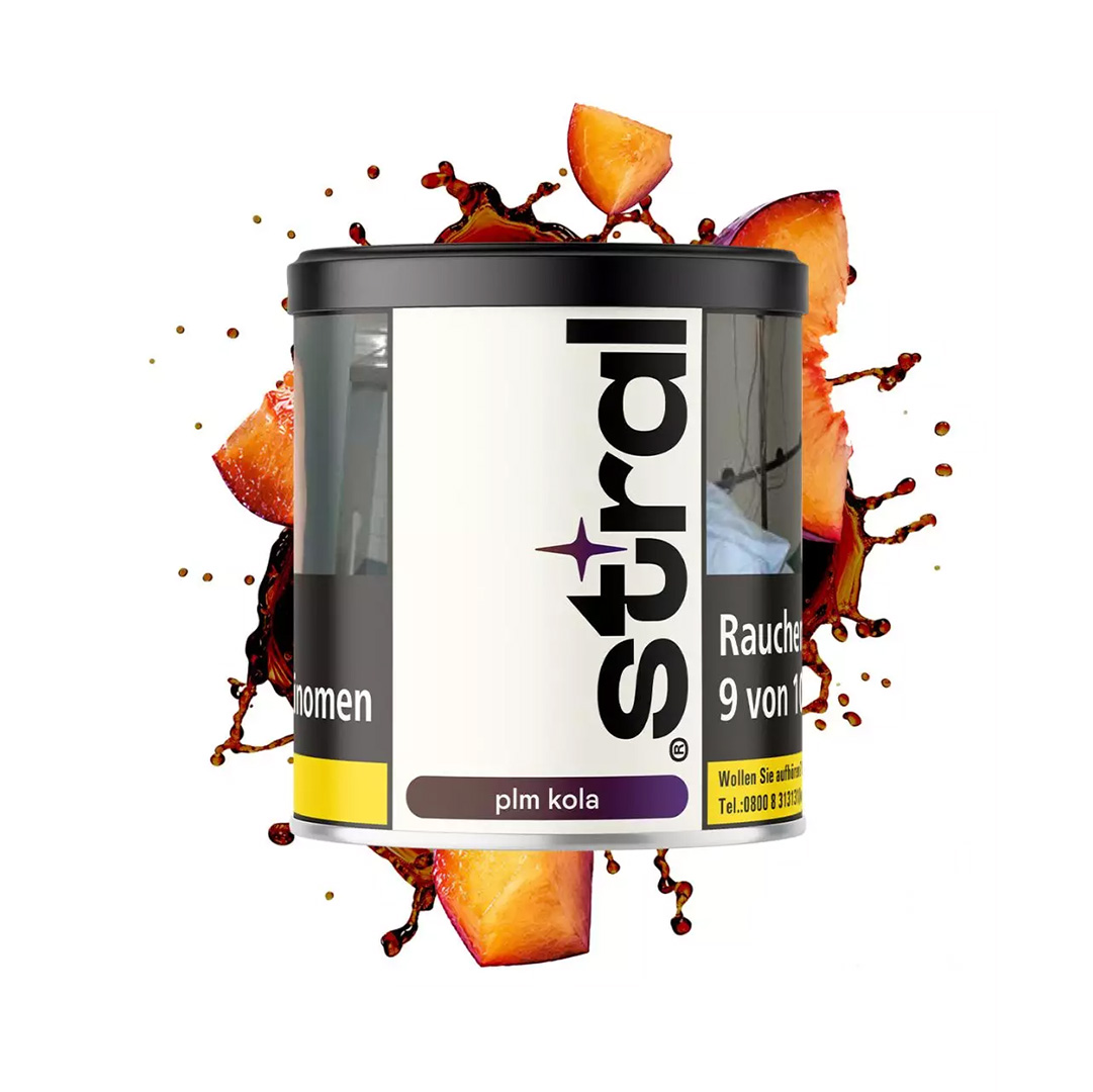 Stral Virginia Shisha Tabak Plm Kola 200g Stral Virginia Shisha Tabak Plum Cola 200g