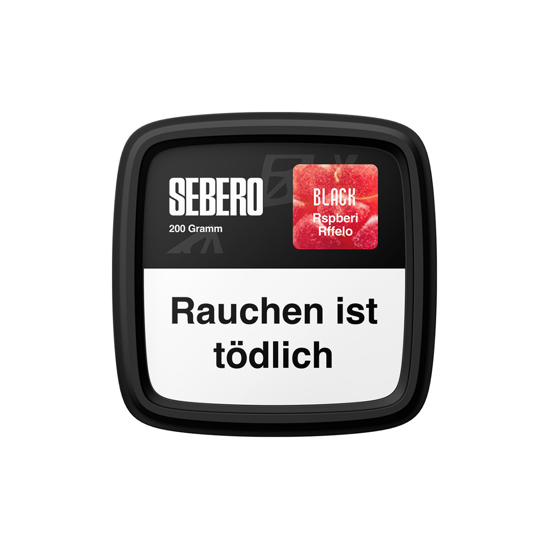 Sebero Darkblend Shisha Tabak Black Raspberry Raffaelo 200g