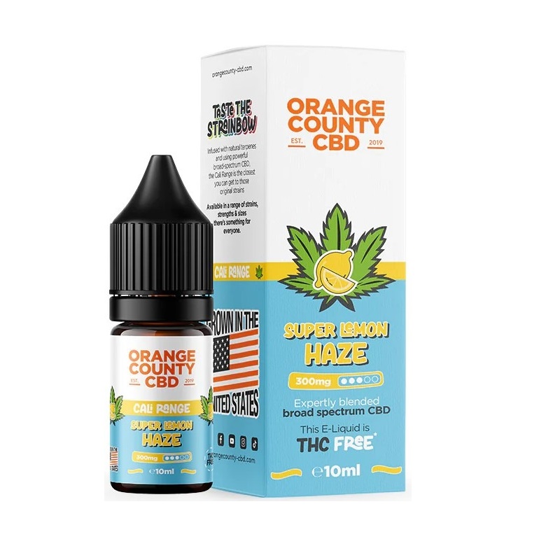 Orange County - Super Lemon Haze CBD Liquid 10ml | 300mg