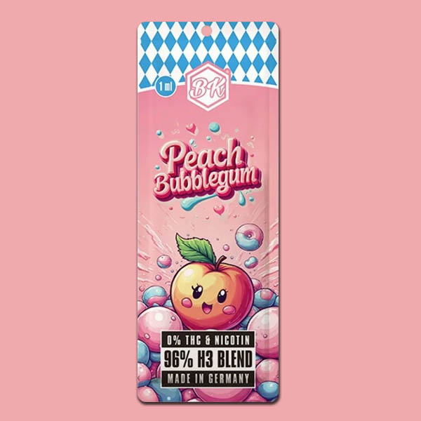 Bavarian Krauts H3 Blend Vape Peach Bubblegum 1ml