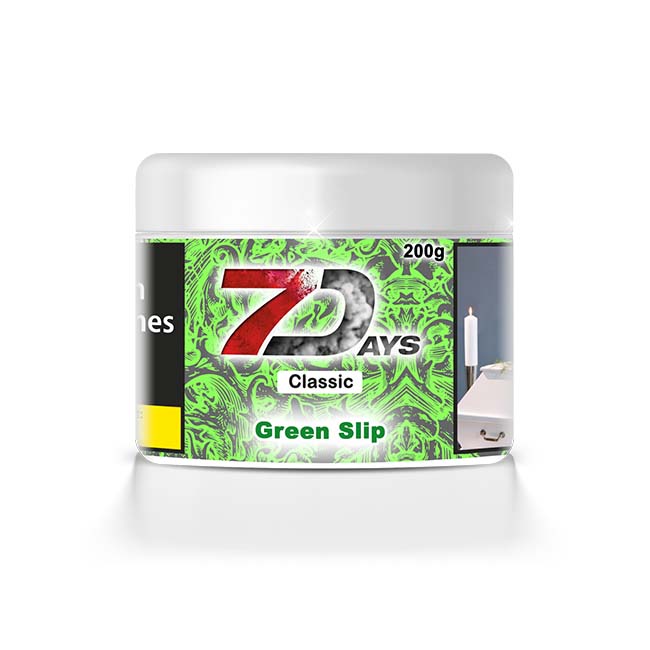 7 Days Classic Shisha Tabak - Green Slip 200g