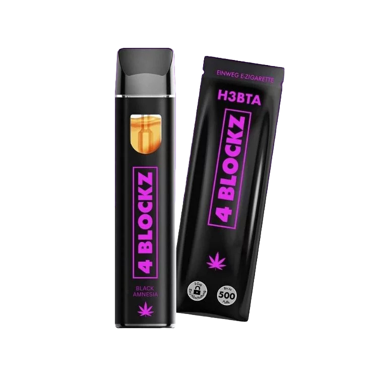 4Blockz H3BTA Vape Black Amnesia 1ml