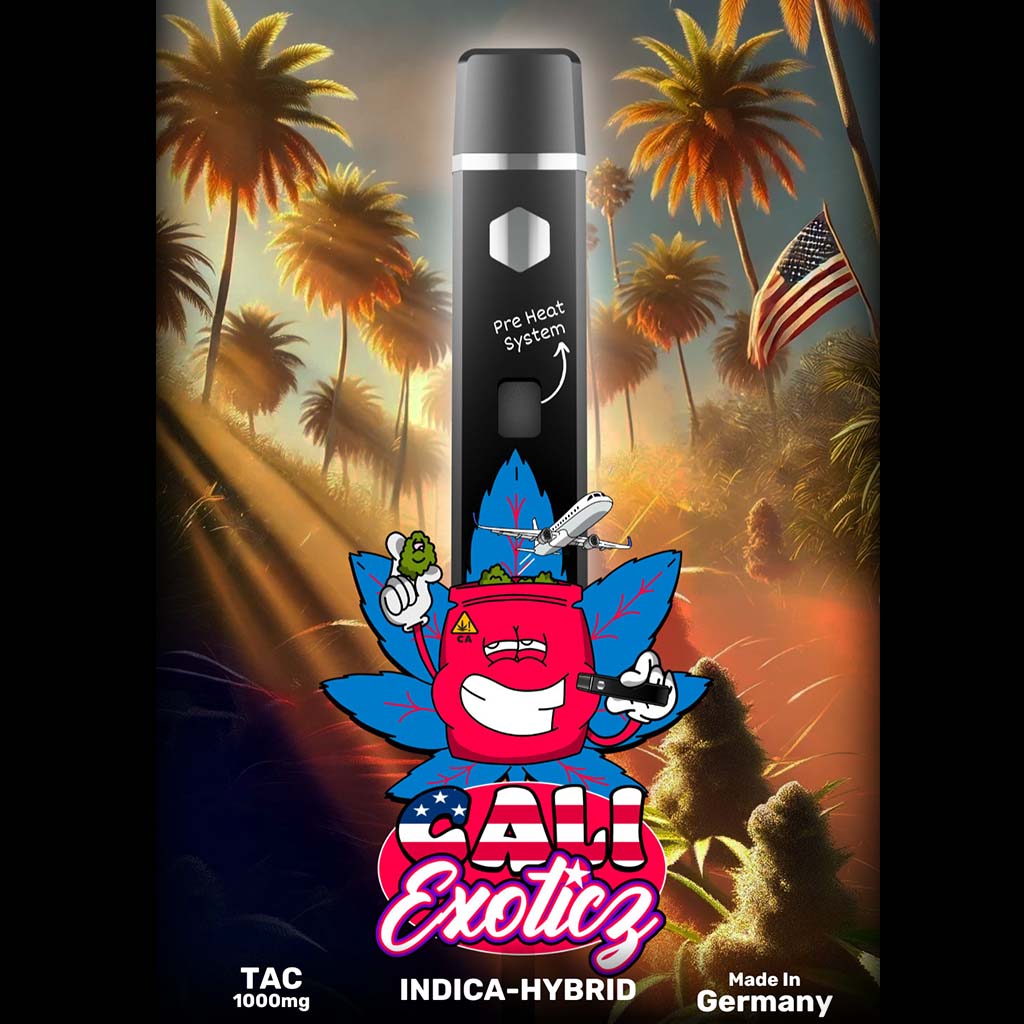 Happys Amsterdam TAC Vape - Cali Exoticz 1ml