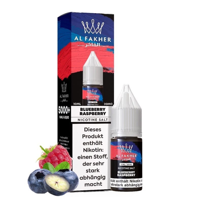 Al Fakher - Blueberry Raspberry Nikotinsalz Liquid 10ml | 20mg/ml