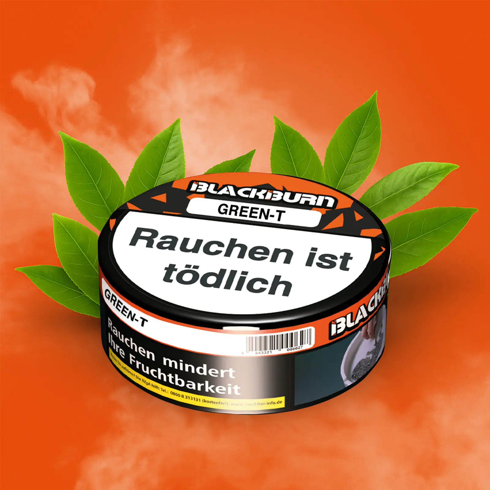 Blackburn Shisha Tabak Green T 100g