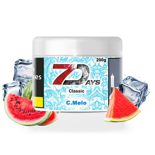 7Days Shisha Tabak C. Melo 200g 7Days Shisha Tabak C. Melo 200g