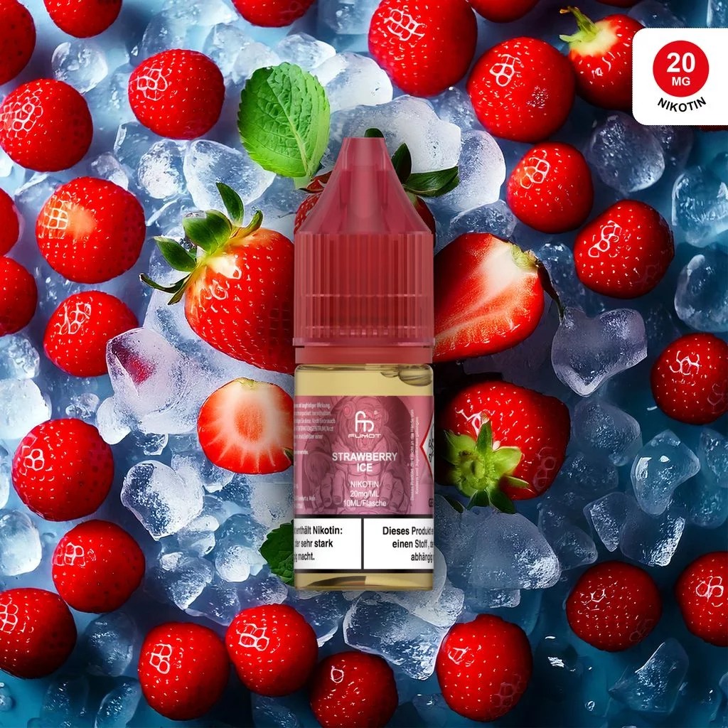 Randm Tornado Liquid Strawberry Ice Nikotinsalz 20mg 10ml