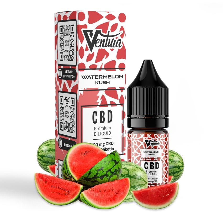 Ventura CBD Liquid Watermelon Kush 10ml 600mg Ventura CBD Liquid Watermelon Kush 10ml 600mg