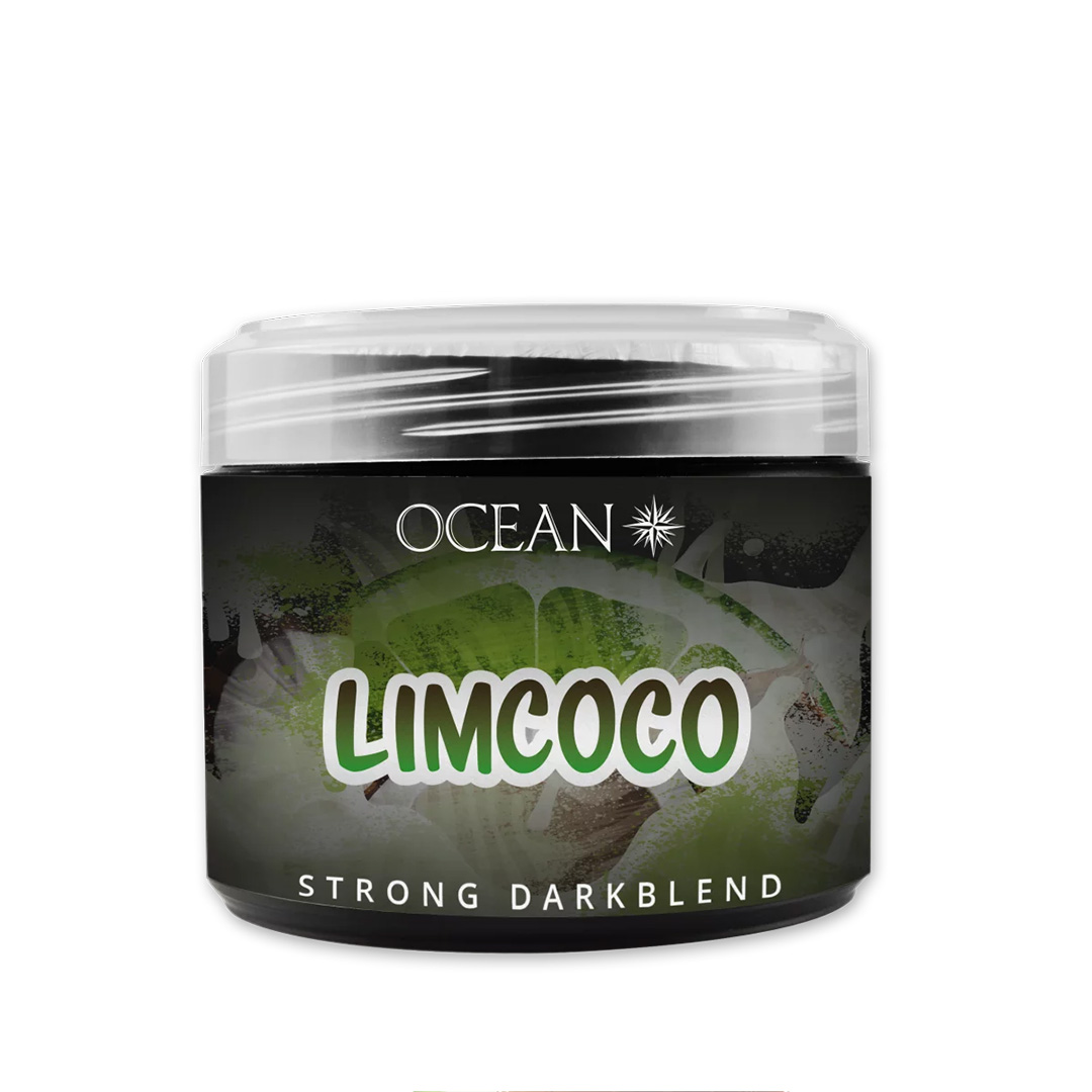 Ocean Strong Limcoco Darkblend Shisha Tabak 200g