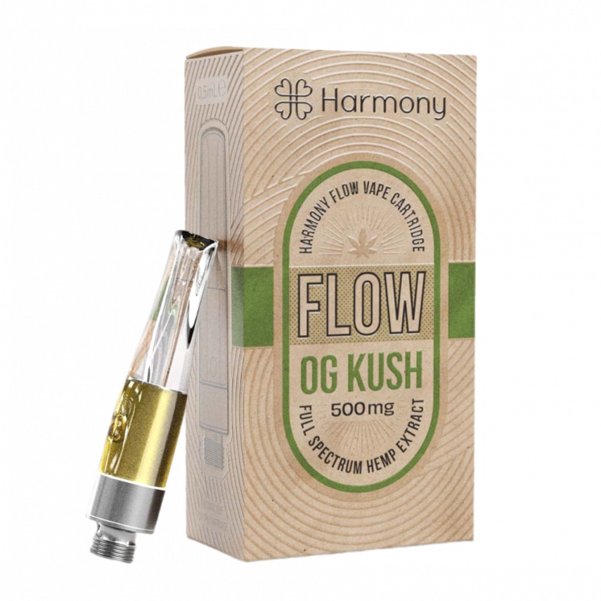 Harmony Flow CBD Kartusche OG Kush 0,5 ml Harmony Flow CBD Kartusche OG Kush 0,5 ml