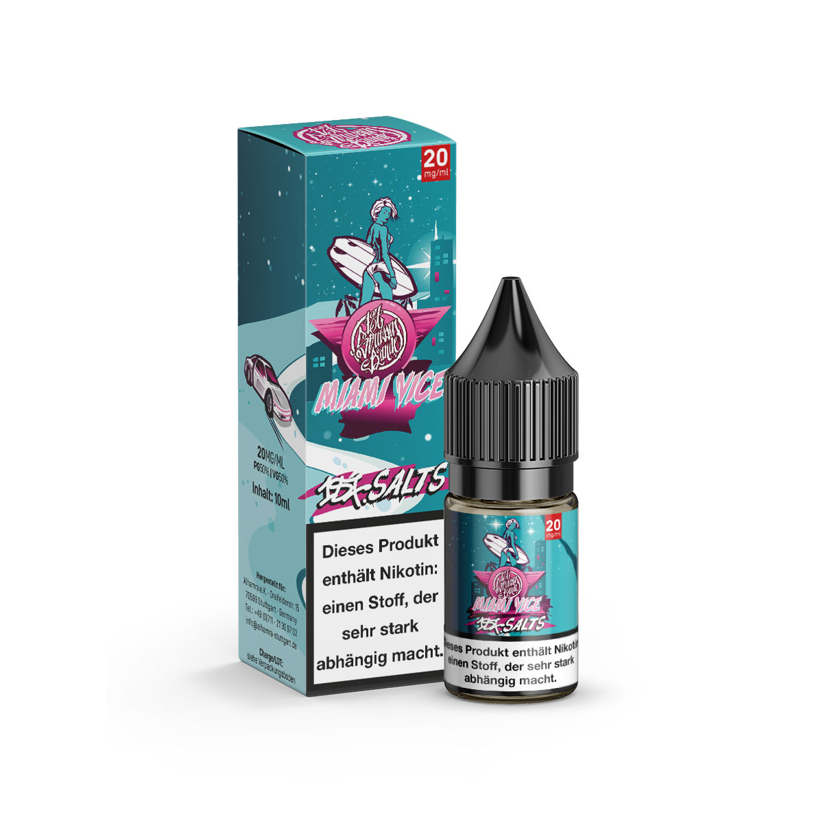 187 Strassenbande - Miami Vize Nikotinsalz Liquid 10ml | 20mg/ml