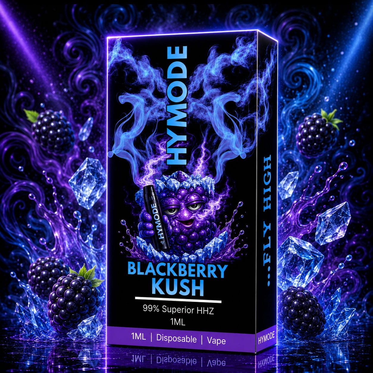 Hymode Superior HHZ Vape - Blackberry Kush 1ml