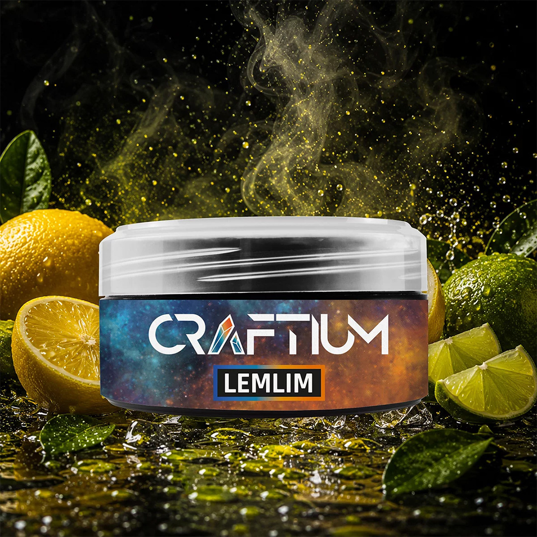 Craftium Darkblend Shisha Tabak Lemlim 100g Craftium Darkblend Shisha Tabak Lemon Lime 100g