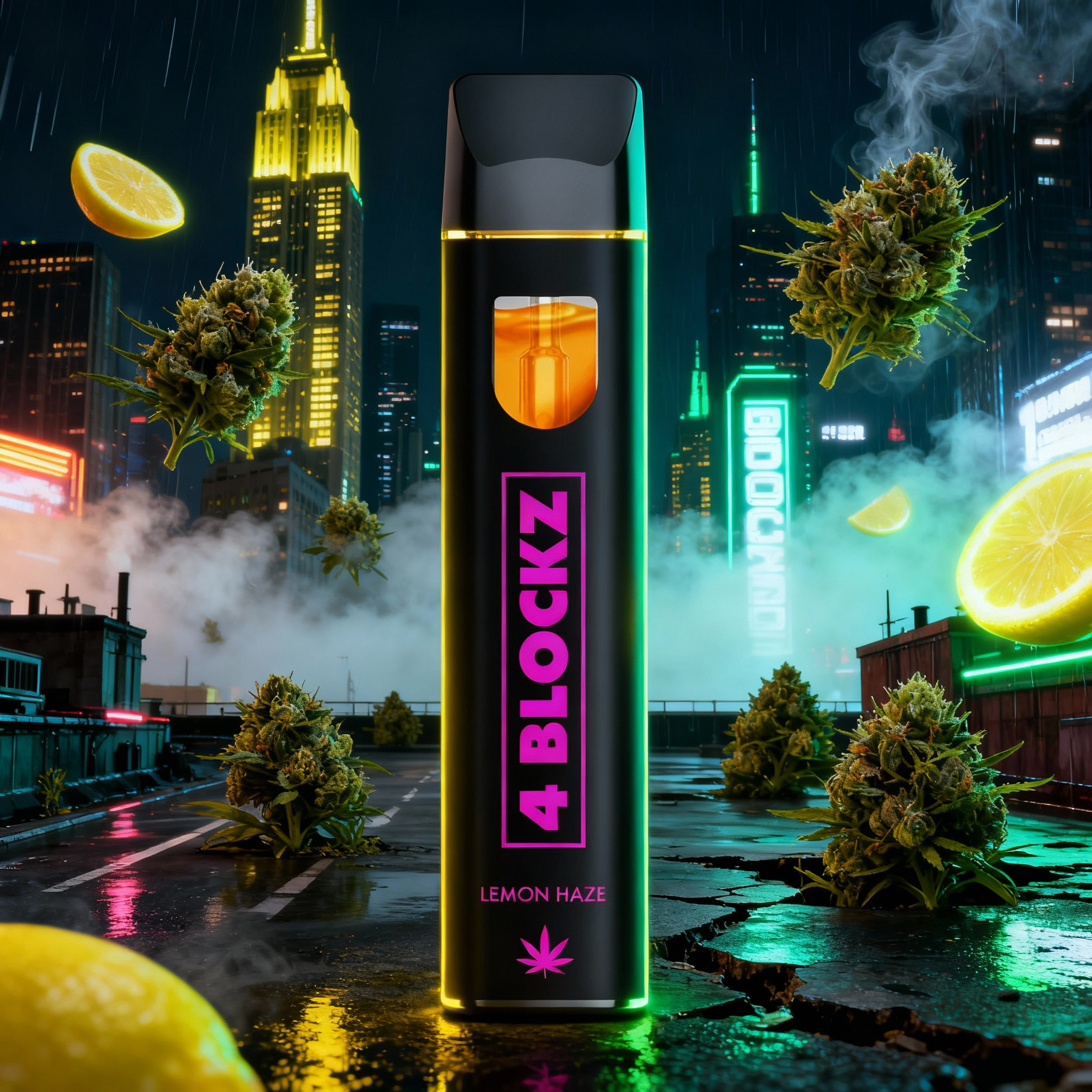 4 Blockz H3BTA Vape - Lemon Haze 1ml