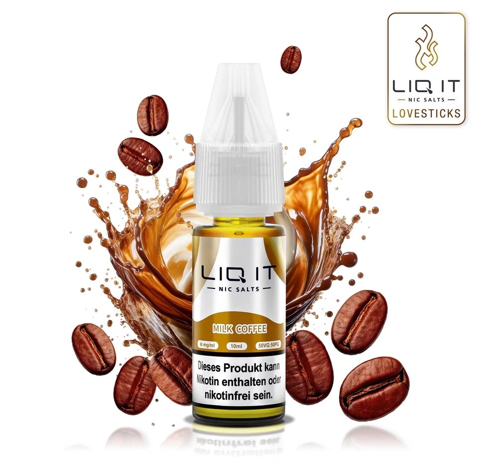 Lovesticks Liq It Liquid Milk Coffee 10ml Lovesticks Liq It Liquid Milk Coffee 10ml