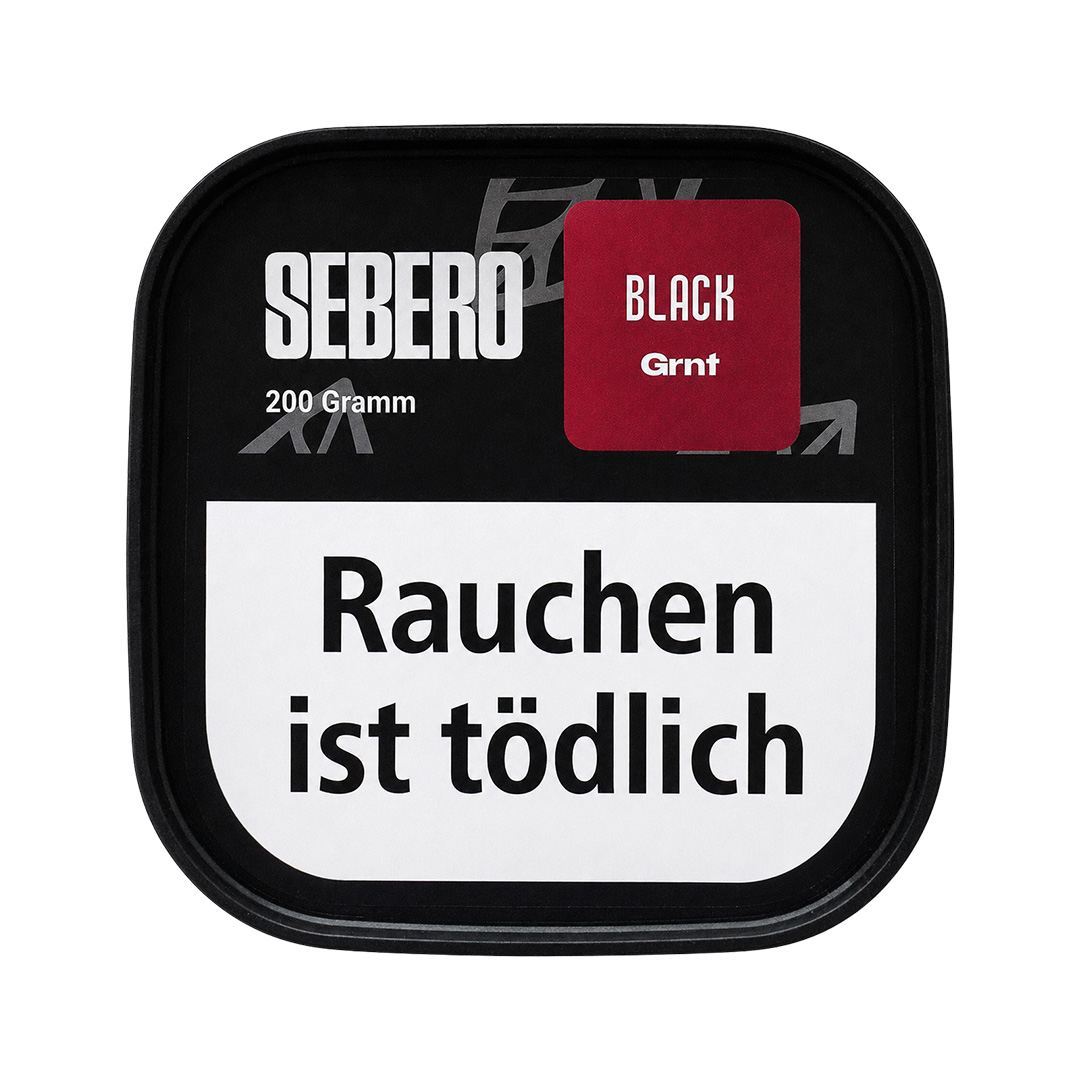 Sebero Darkblend Shisha Tabak Black Garnet 200g