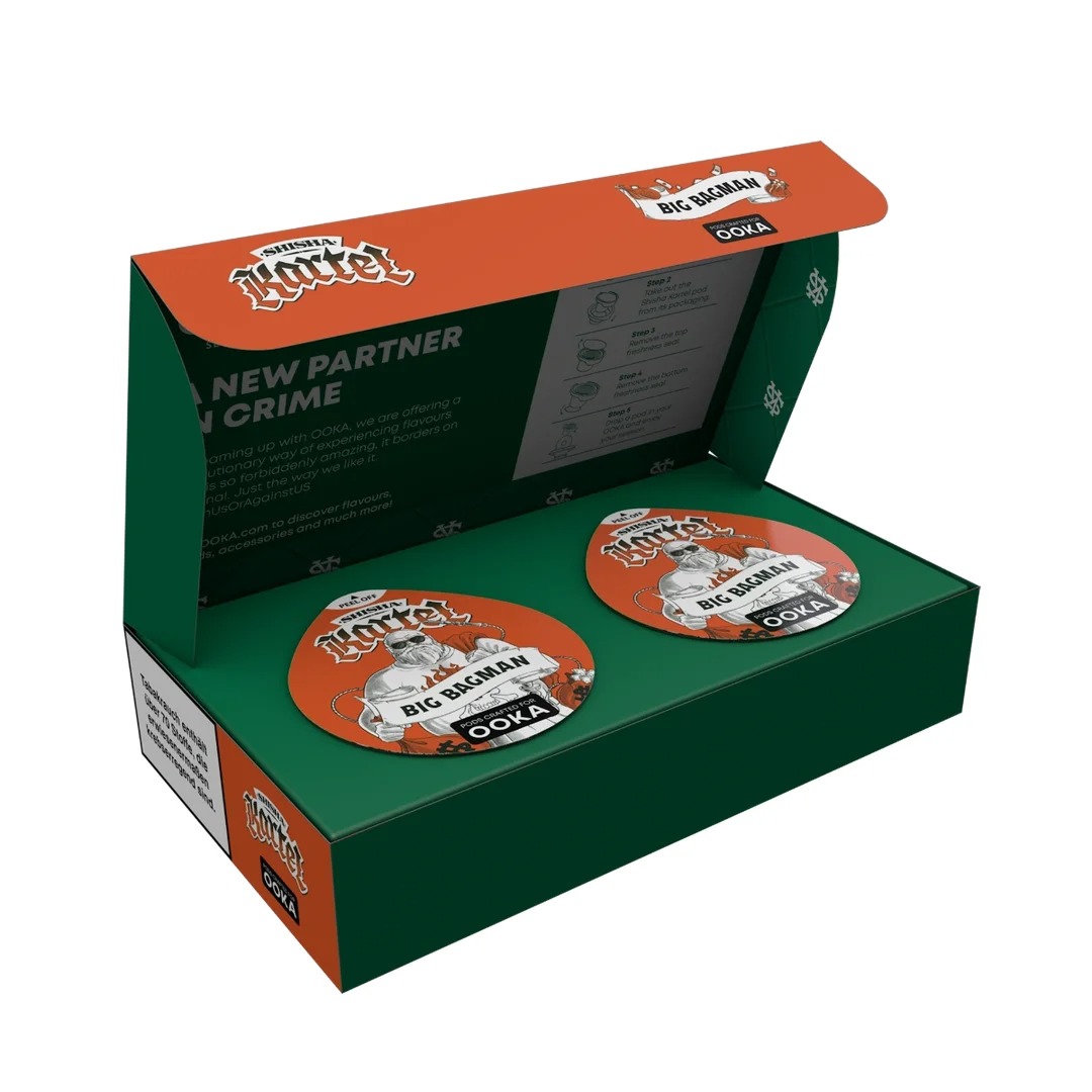 OOKA Shisha Kartel Shisha Tabak - Big Bagman OOKA Pod (2 Pods)