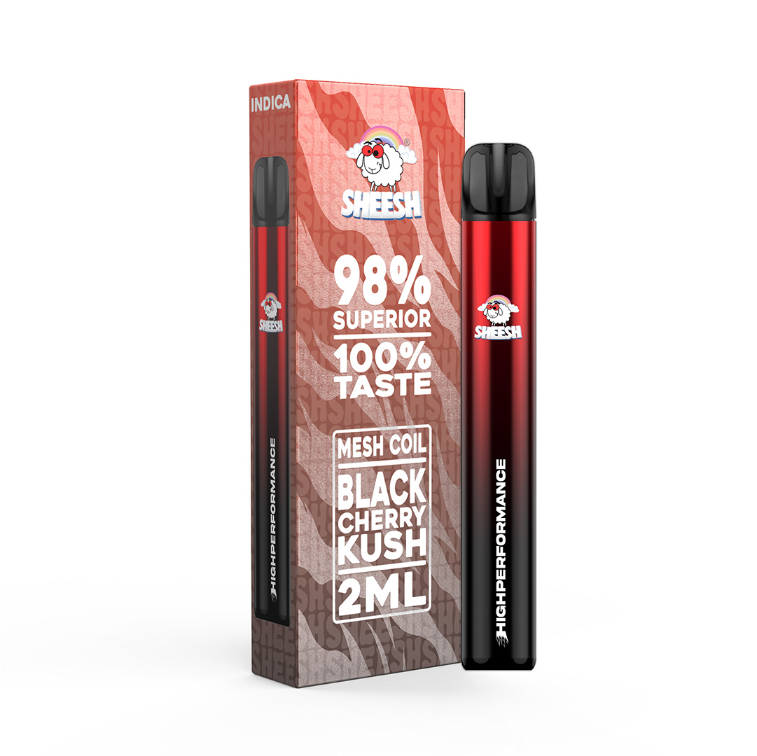 Sheesh - True Taste Line Vape - Black Cherry Kush 2ml