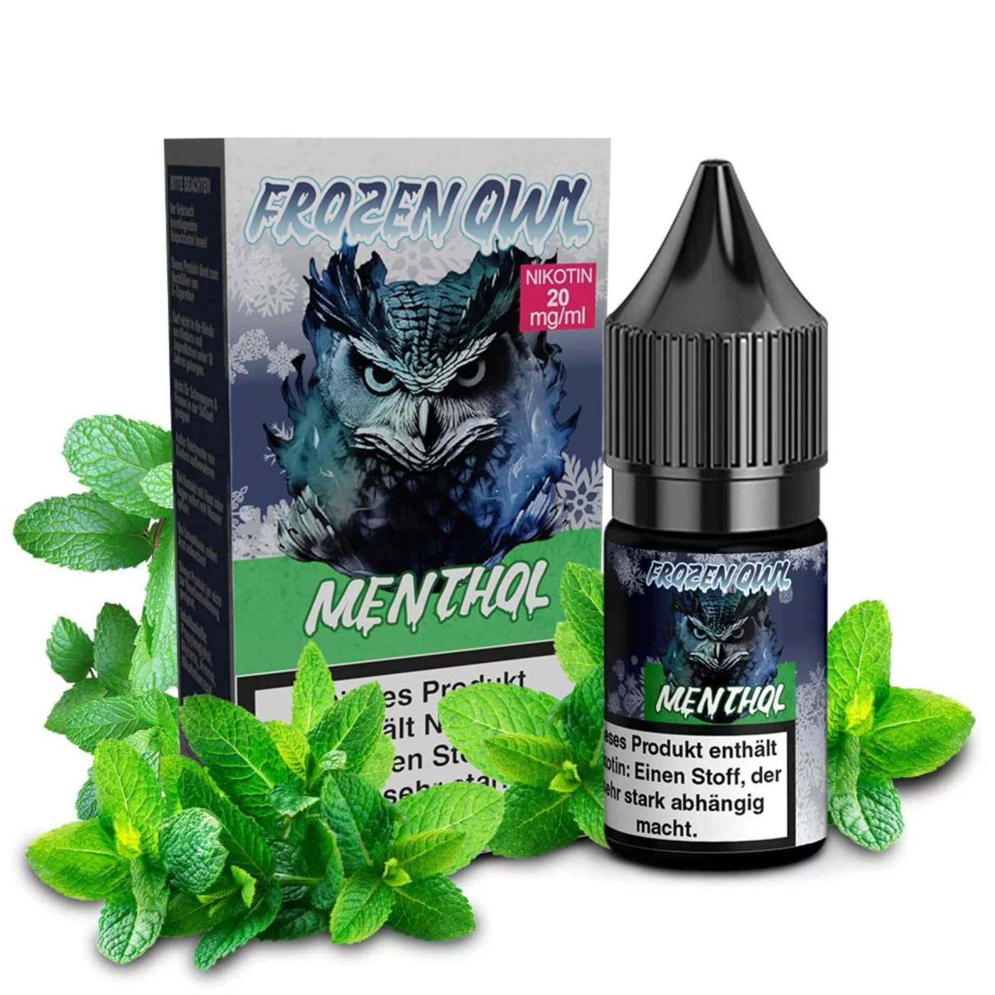 Frozen Owl - Menthol Nikotinsalz Liquid 10ml | 20mg/ml