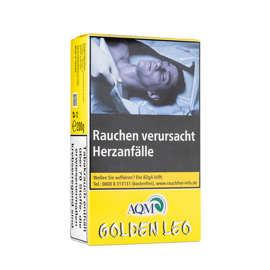 Aqua Mentha Shisha Tabak Golden Leo 200g