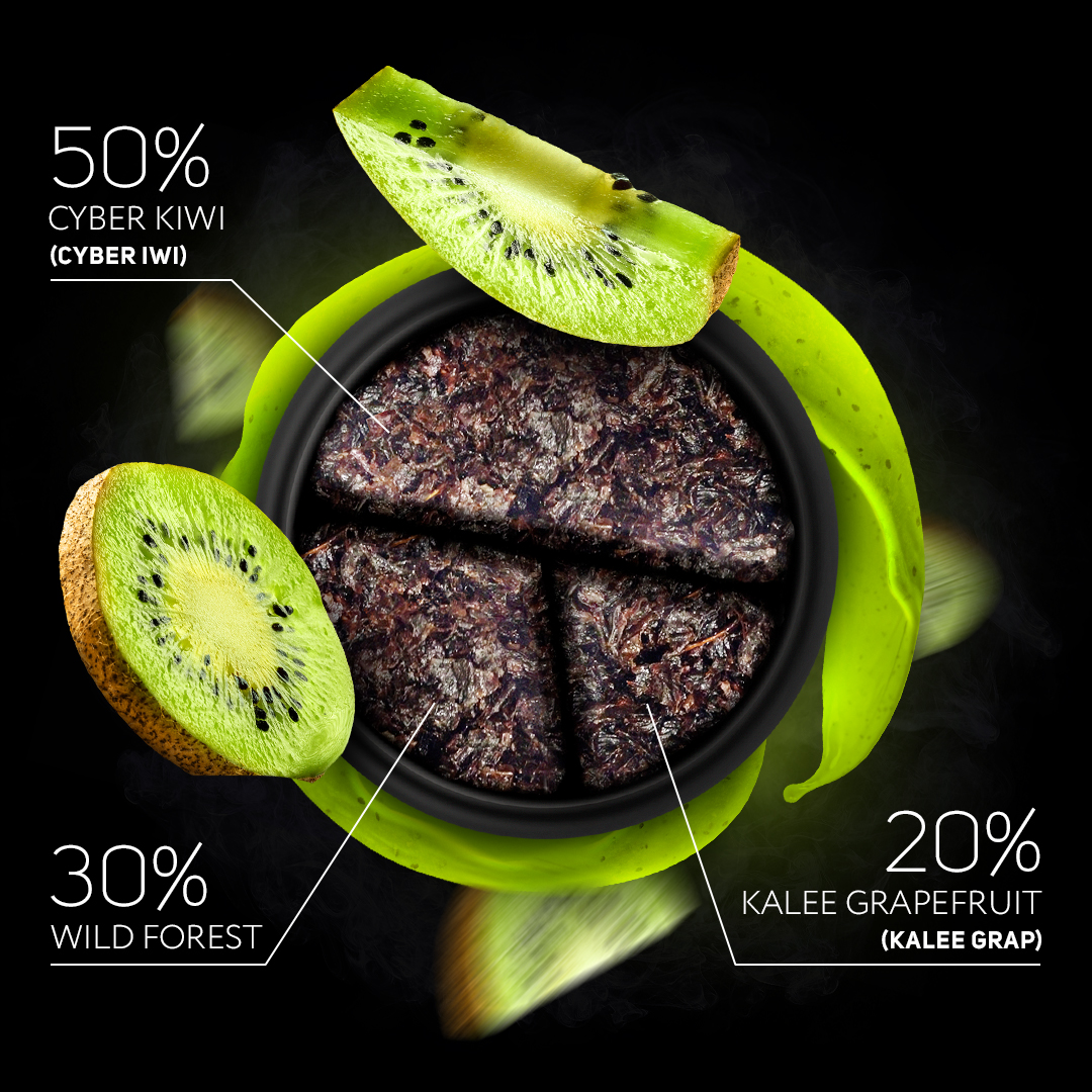 Darkside Shisha Tabak Cyber Iwi Mix 1 Darkside Shisha Tabak Cyber Iwi Mix 1